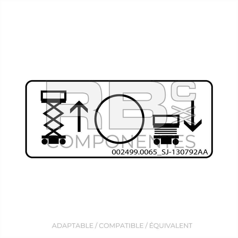 AUTOCOLLANT AD/CO/EQ SJ 130792
