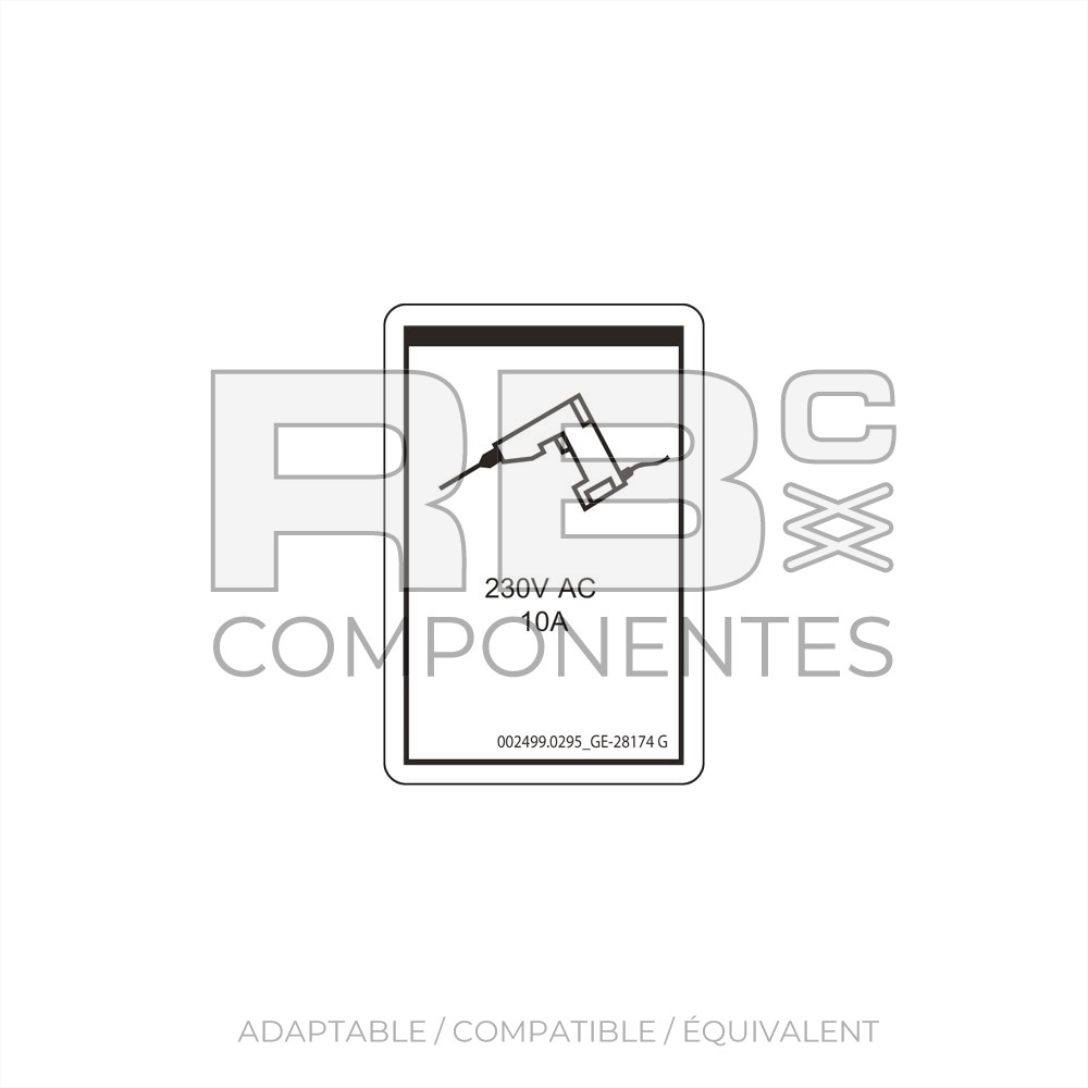 AUTOCOLLANT COMPATIBLE REF. GE 28174