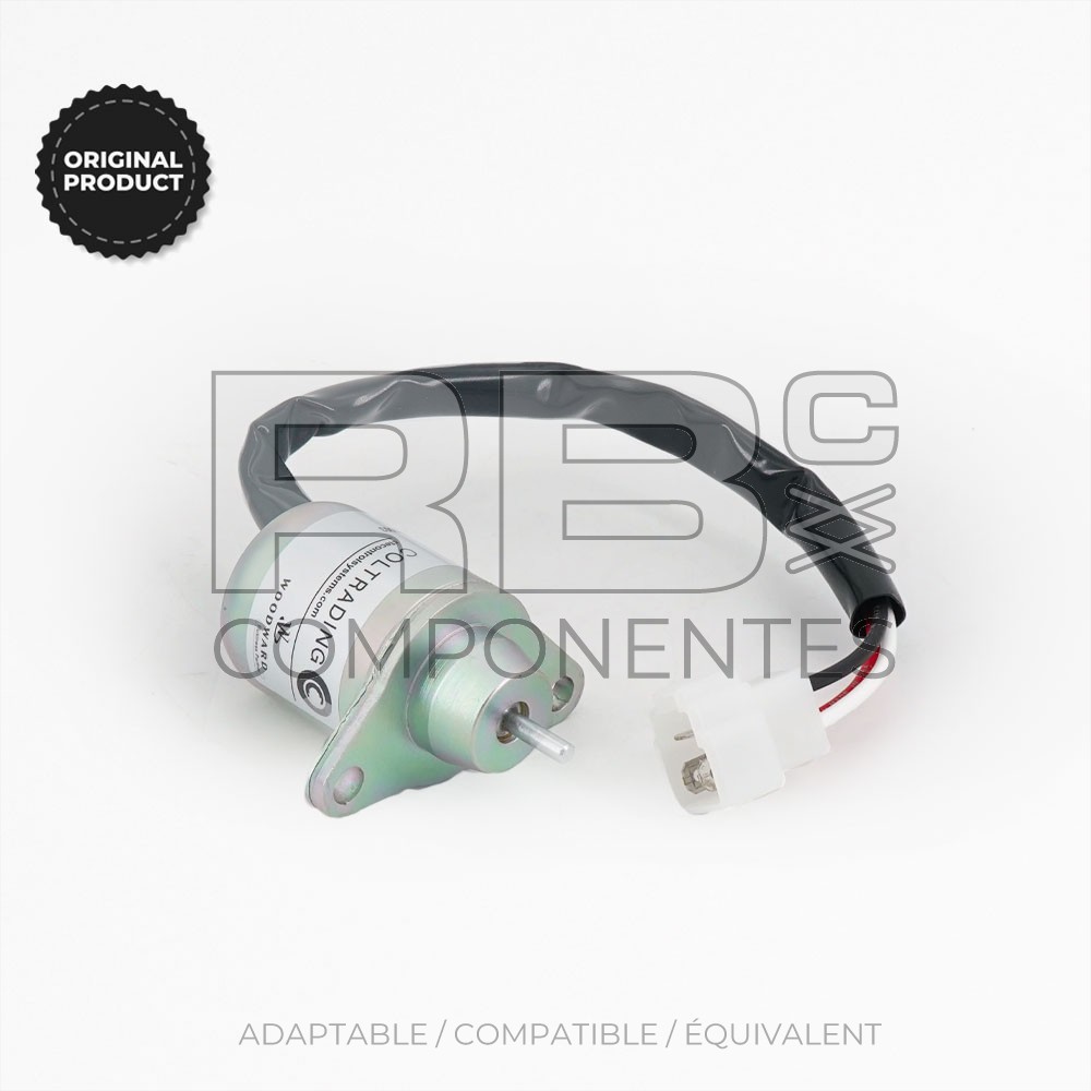 BOBINE ARRET MOTEUR, 12V, MOTEUR YANM (OEM)