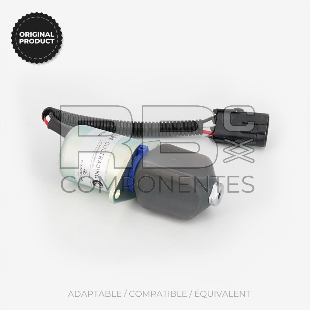 ORIGINALE SOLÉNOIDE ACCÉLÉRATION 12V KUBOTA