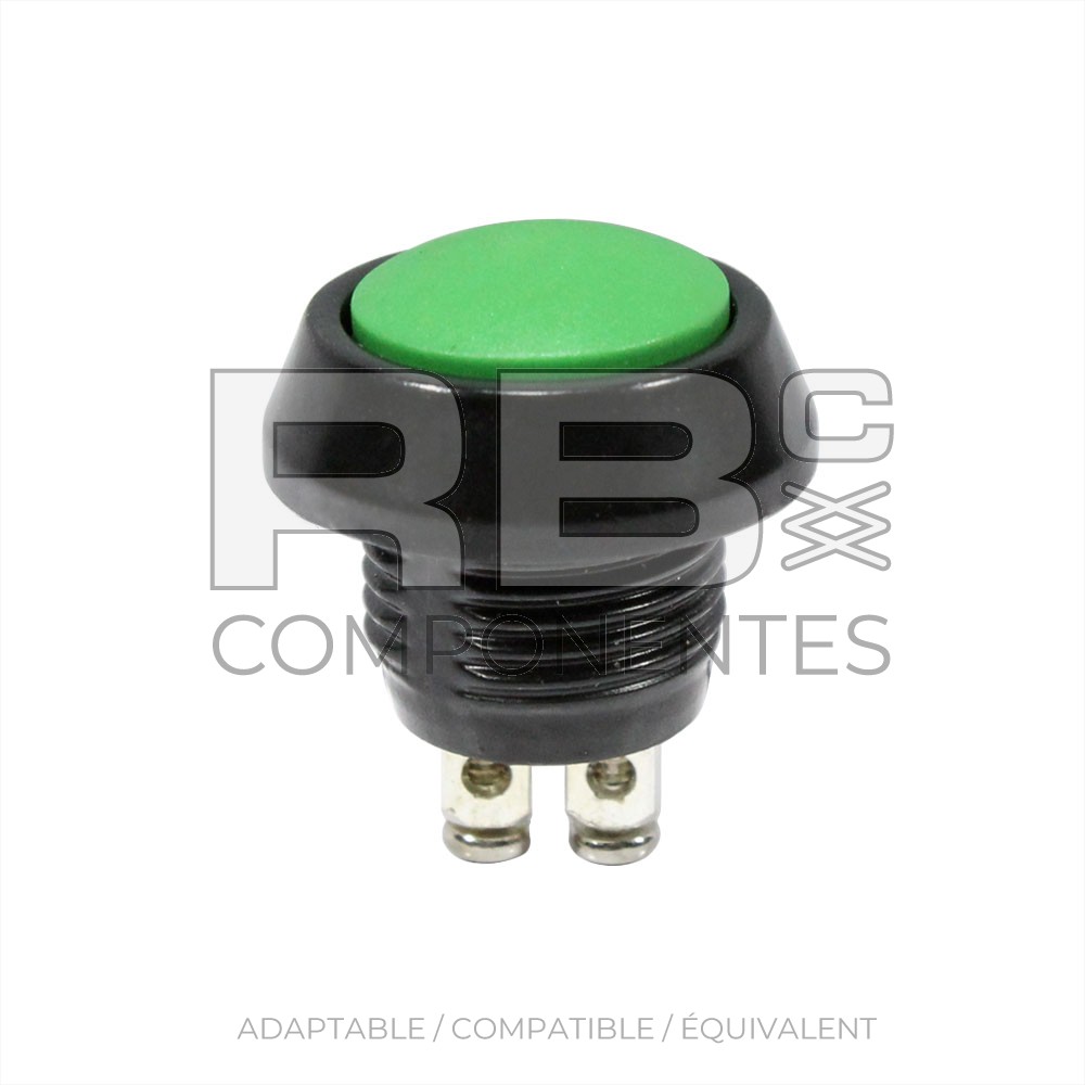 BOUTON-POUSSOIR GACHETTE (VERT)