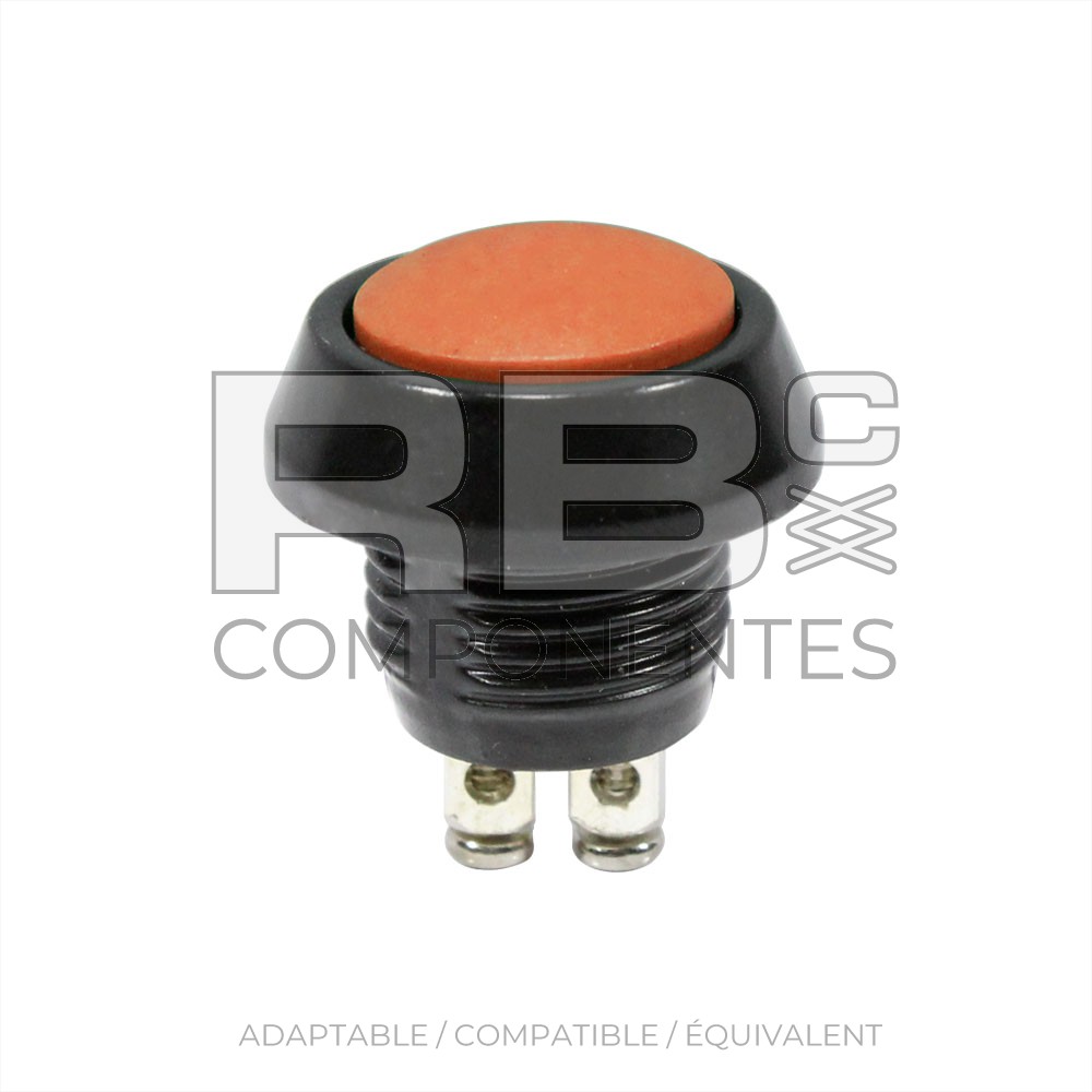 BOUTON-POUSSOIR GACHETTE (ORANGE)