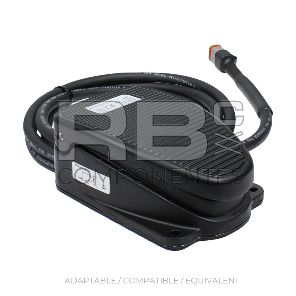 PÉDALE DE PIED CONTRÔLE COMPATIBLE GE 227516