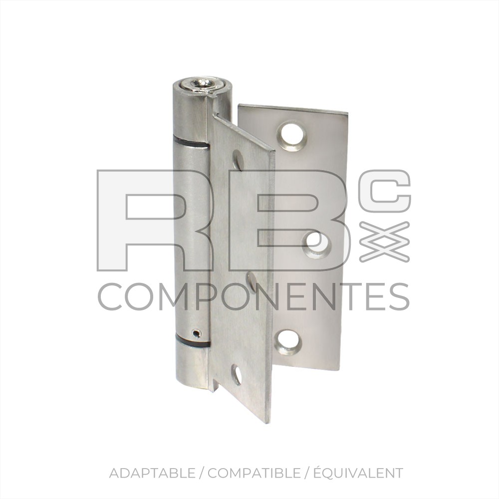 CHARNIÈRE DE 3  TROUS POUR PORTE D'ACCÈS AUX NACEL