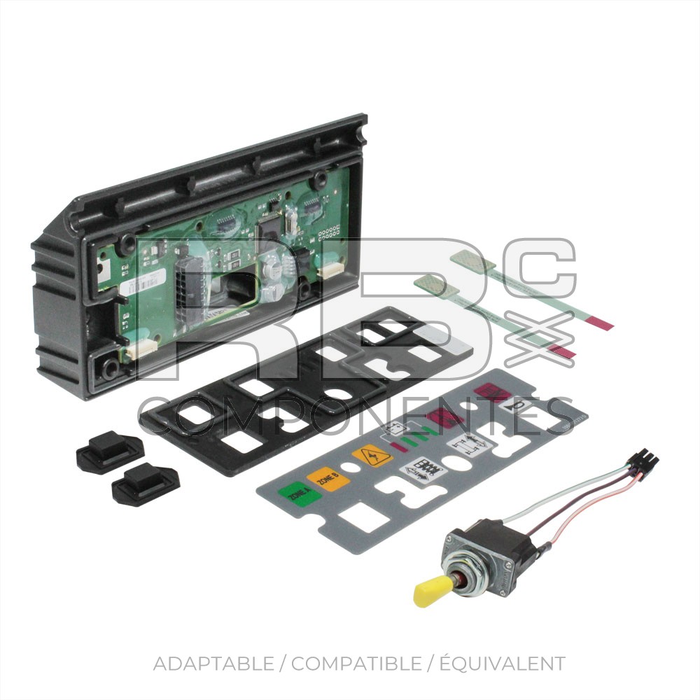 KIT PLASTIQUE BOÎTIER DE COMMANDE