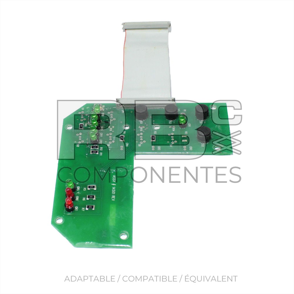 PCB CLAVIER COMMANDE COMPATIBLE GE 51857
