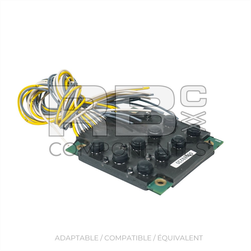 CARTE DE 9 BOUTONS ET 5 LEDS