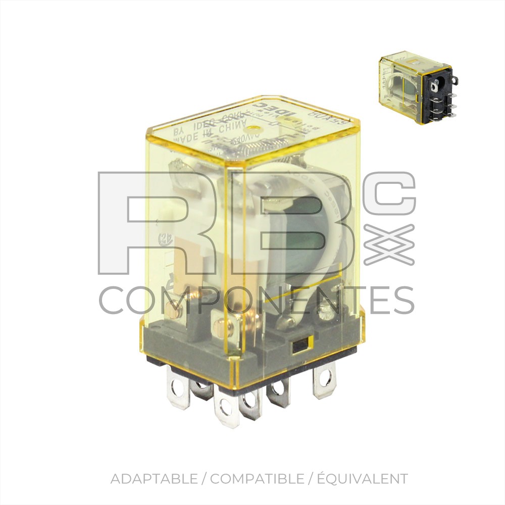 RELAIS DOUBLE  12 V.