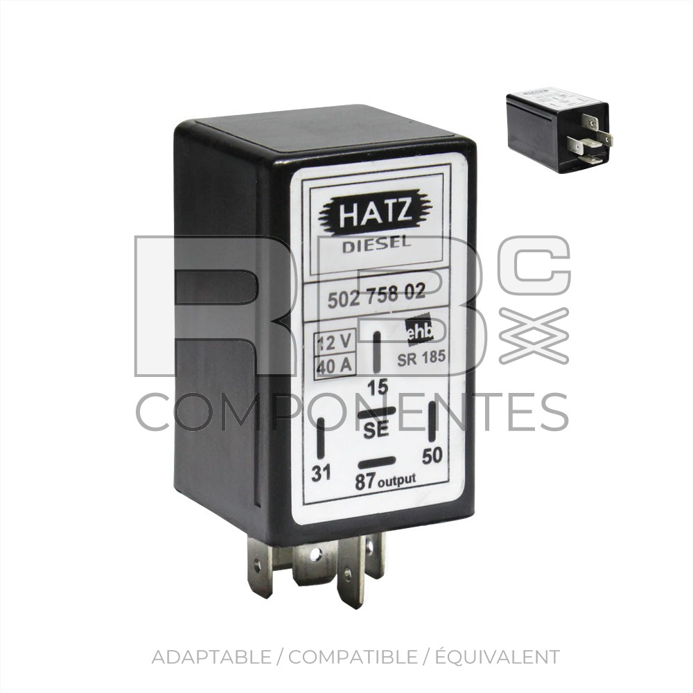 RELAIS DE 12V.