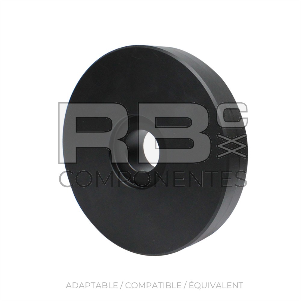 ROUE EN NYLON POUR EXTENSIONS DE CISEAUX NOIR
