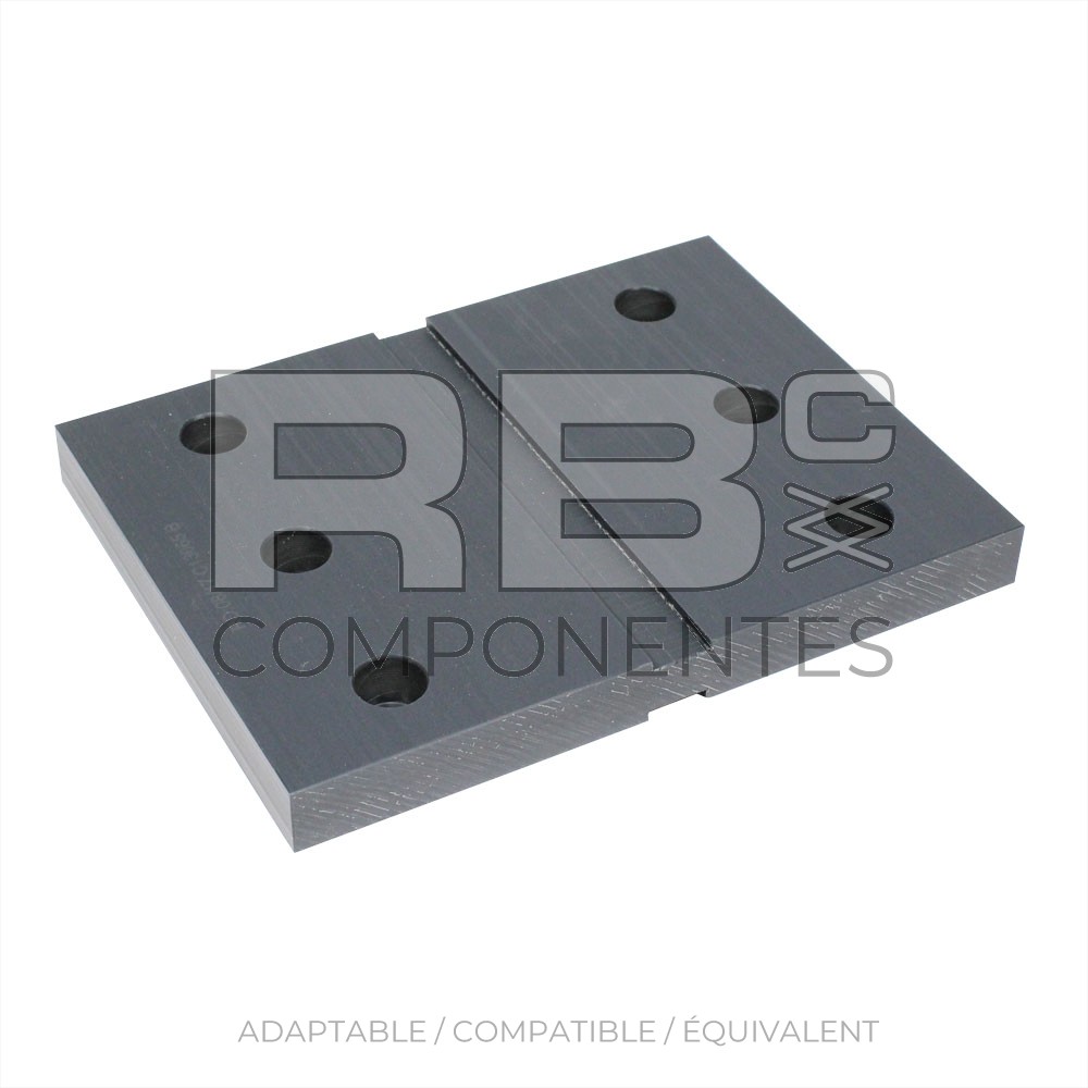 PATIN RECTANGULAIRE 200X150X19MM