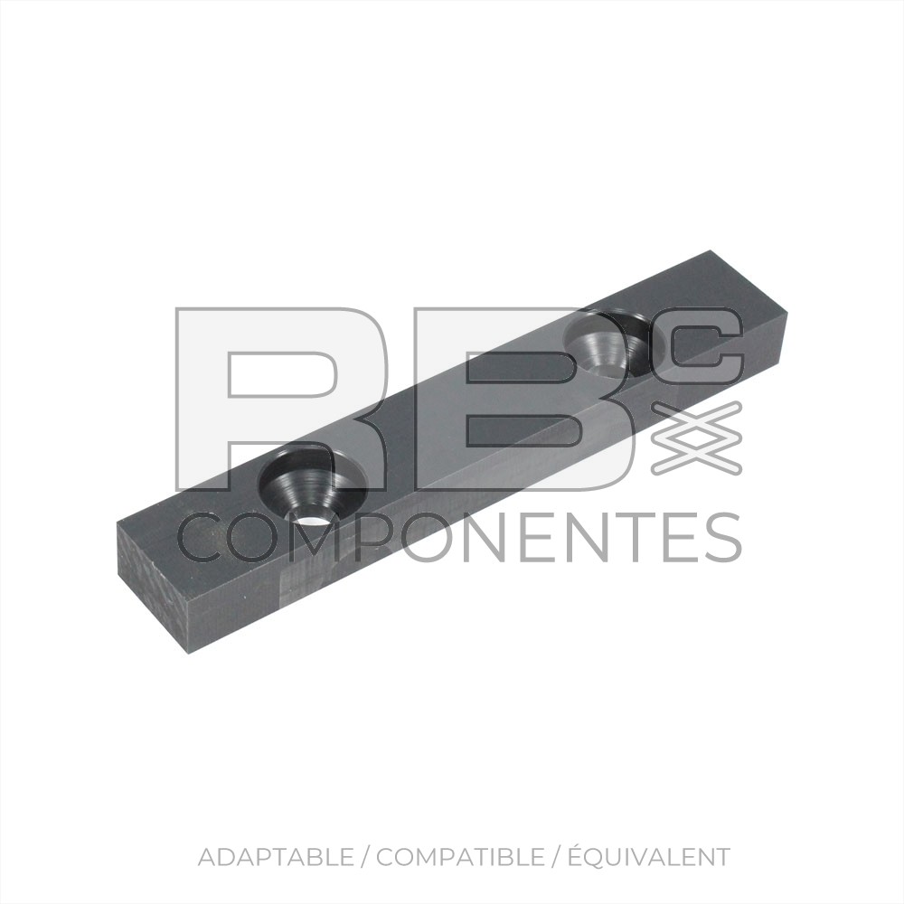 PATIN RECTANGULAR 150X25X14,5MM