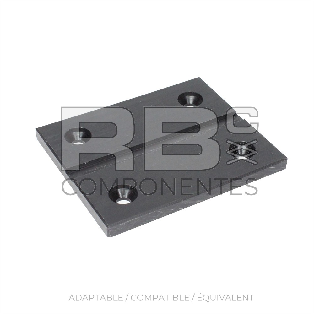 PATIN RECTANGULAR 152X127X11,5MM