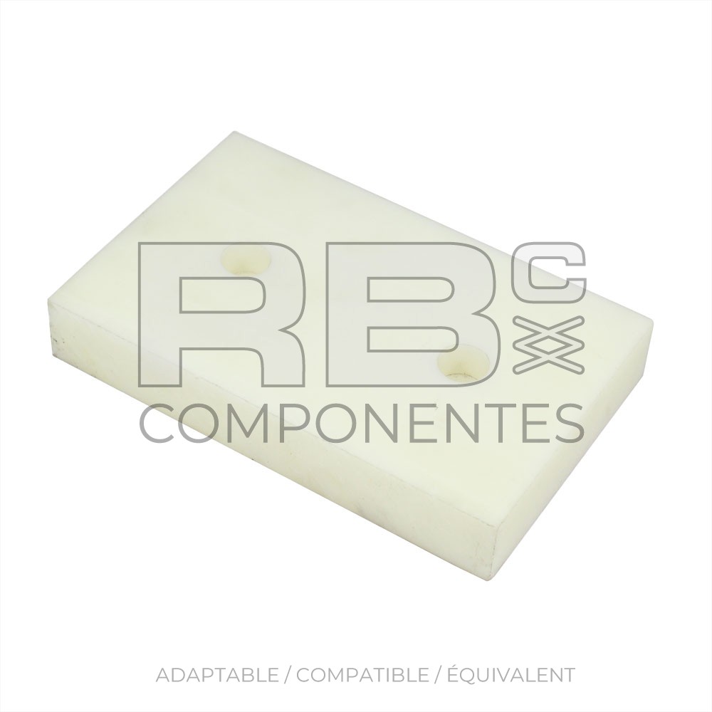 PATIN RECTANGULAIRE 160X100X25MM
