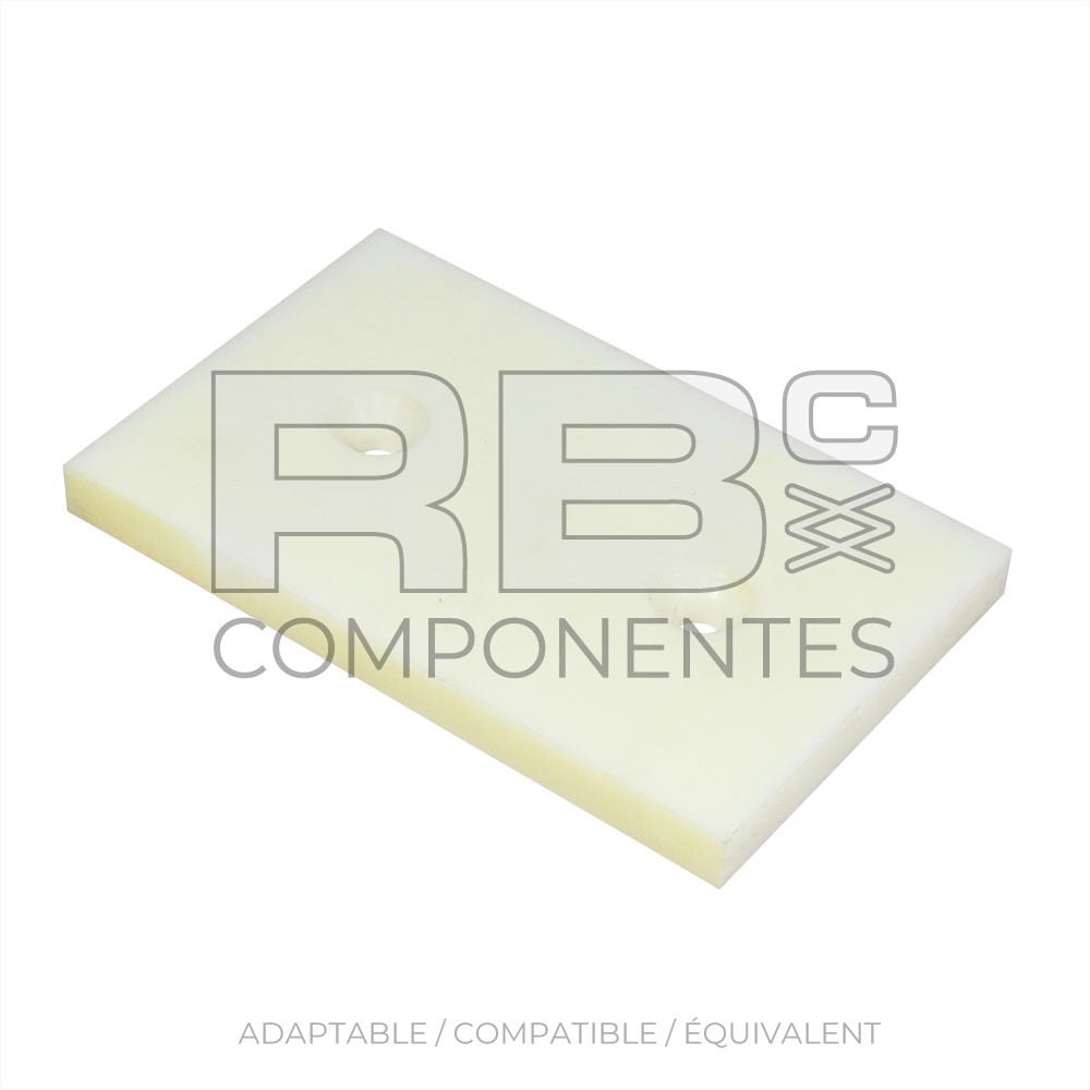 PATIN RECTANGULAIRE 160X100X12,5MM