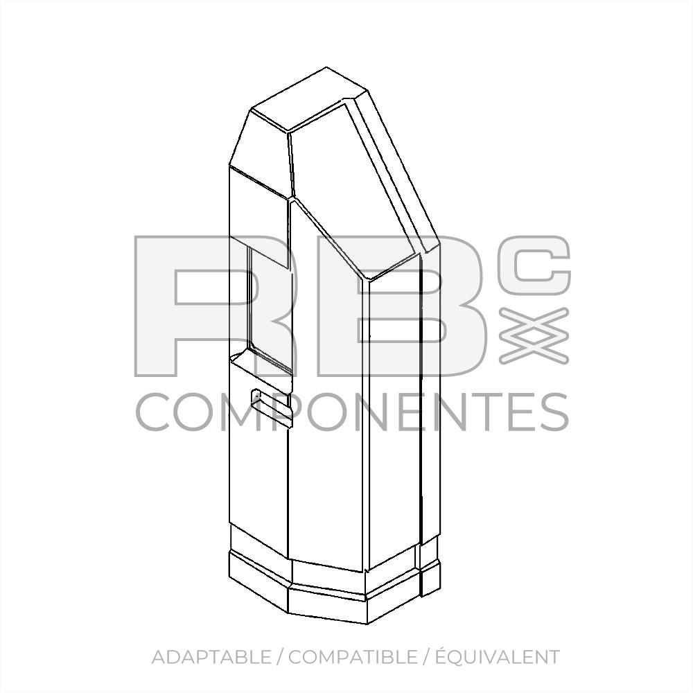 CAPOT COTÉ PUPITRE BAS COMPATIBLE GE 101968