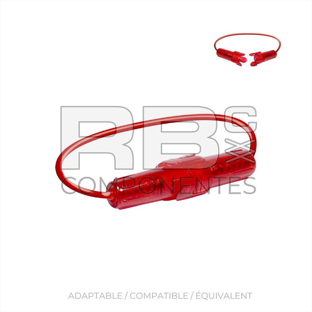 PORTE-FUSIBLES DE VERRE  (LONG. 31,5MM)