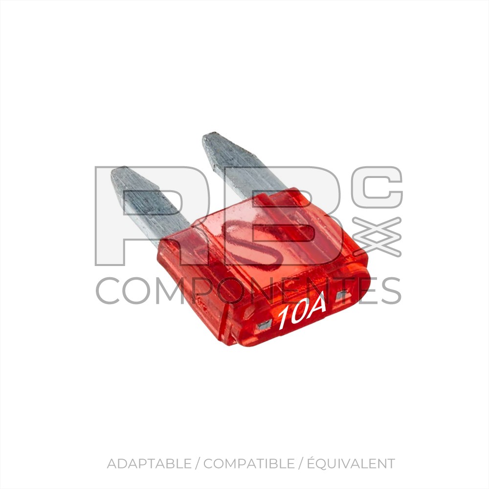 FUSIBLE DE FICHE MINI 10 A
