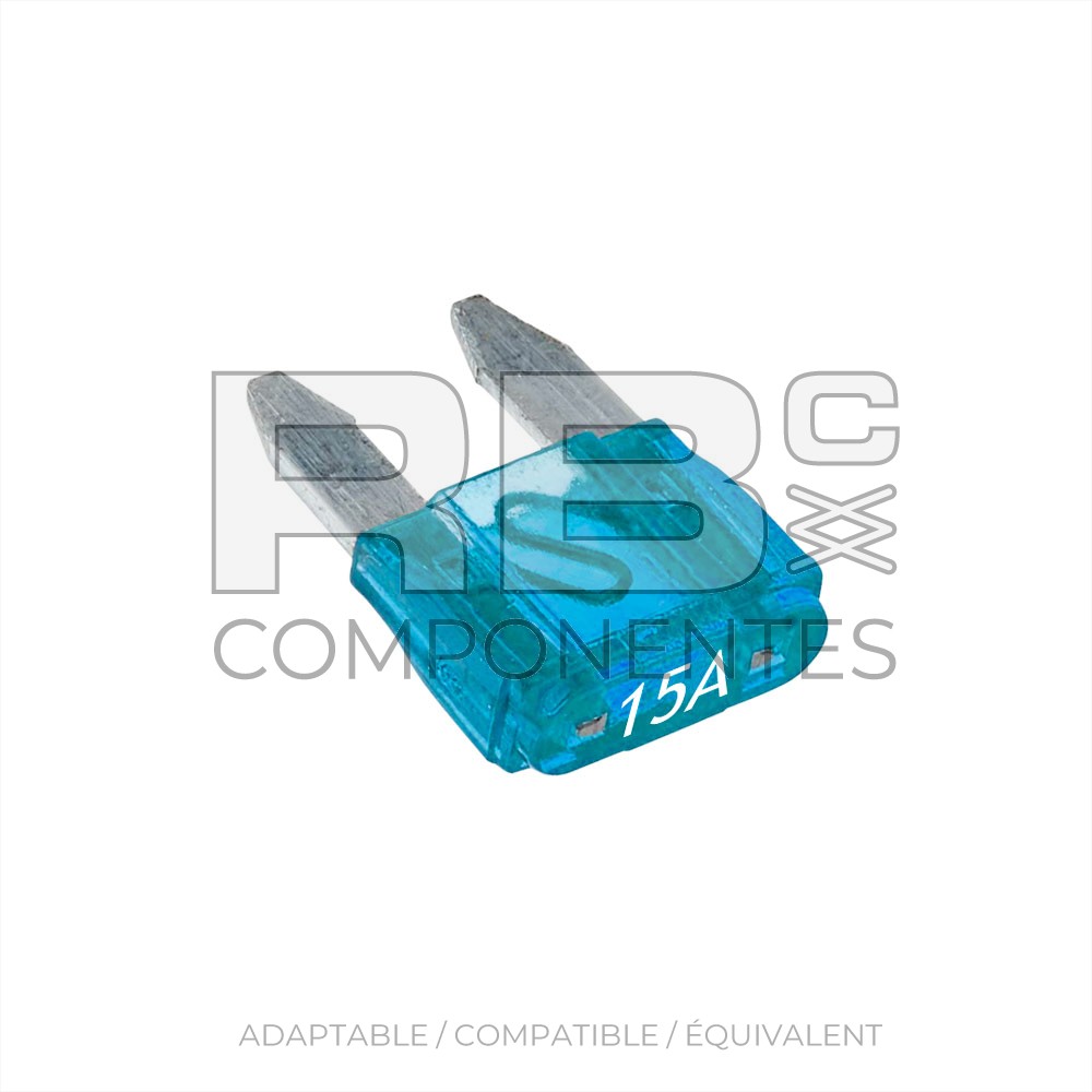 FUSIBLE DE FICHE MINI 15 A