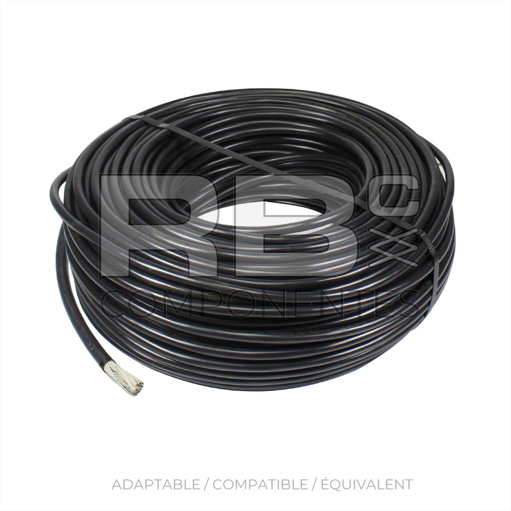 FAISCEAU COMPOSÉ DE 41 CABLES BLANCS