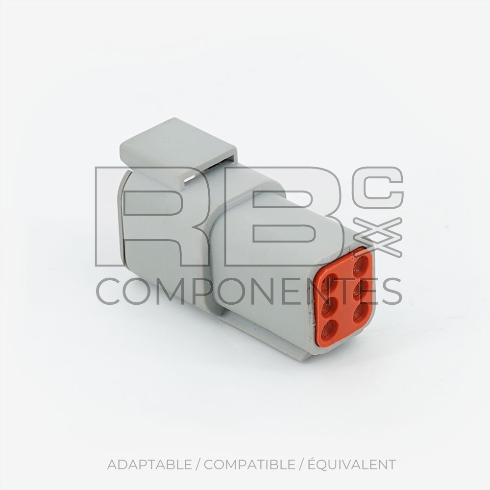 CONECTOR DEUTCHS H/DTM04-6P CUADRO RB017058