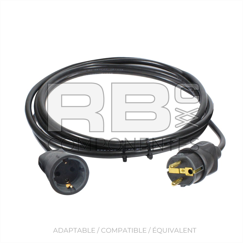 RALLONGE POUR CHARGEMENT DE BATTERIES, SECTION 3X1