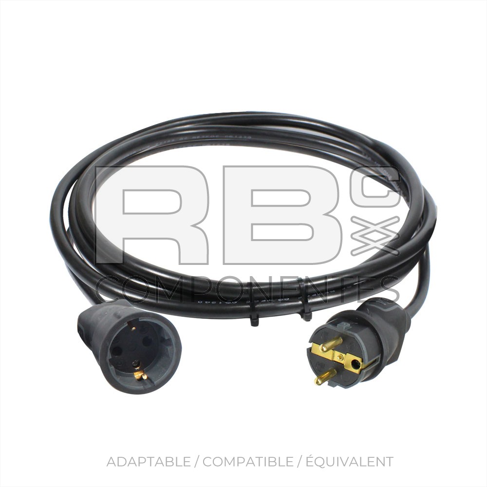 RALLONGE POUR CHARGEMENT DE BATTERIES, SECTION 3X1
