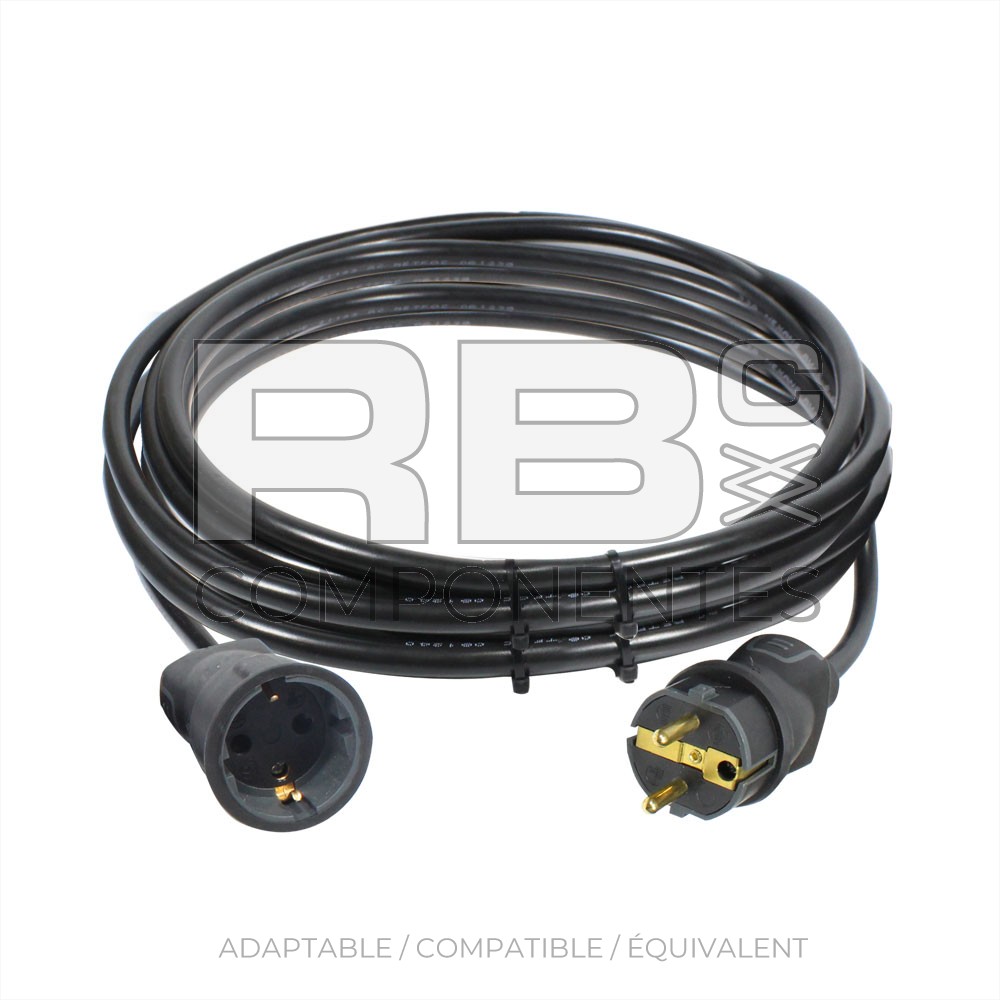 RALLONGE POUR CHARGEMENT DE BATTERIES, SECTION 3X1