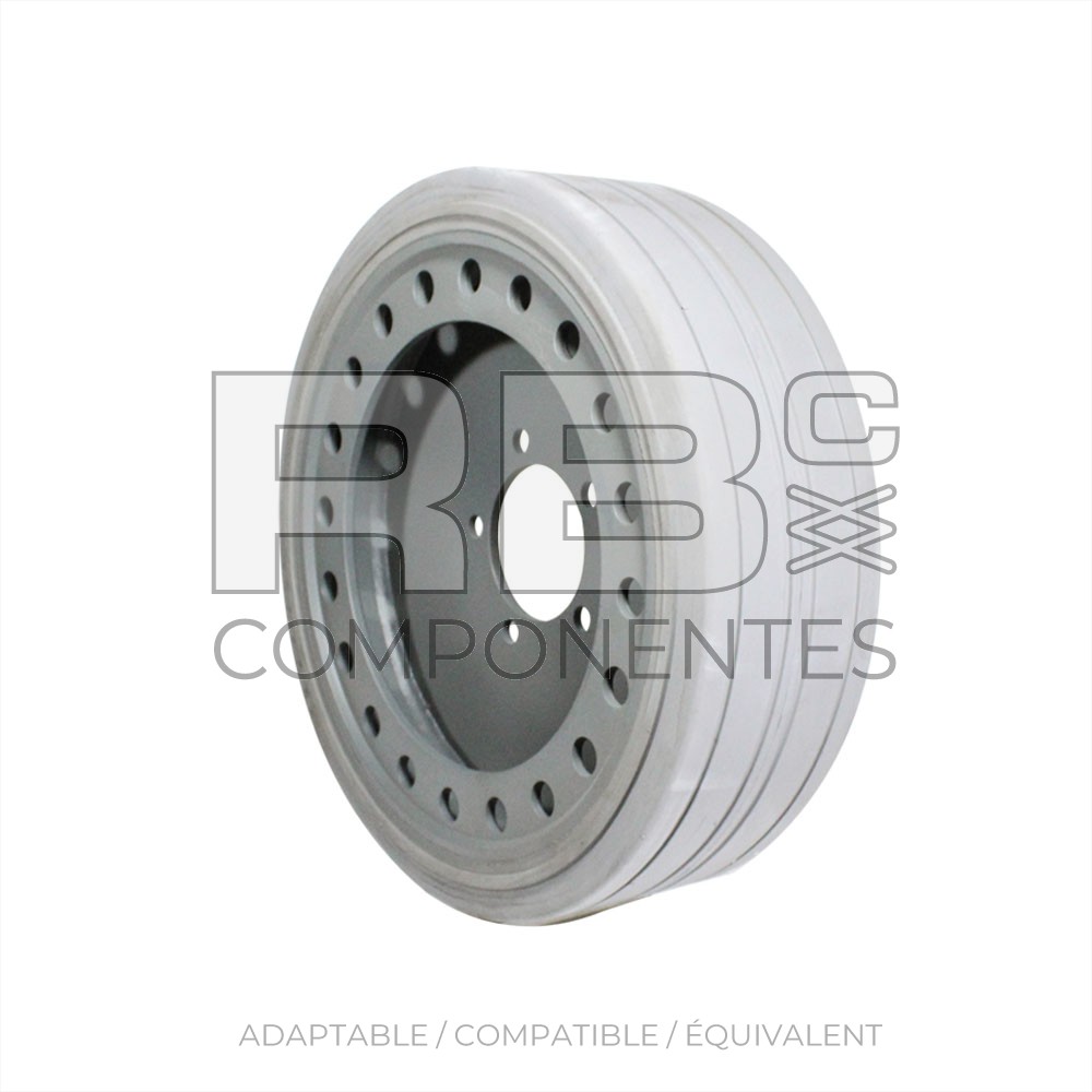 ROUE DIMENSIONS 406 X 127  AVEC DISQUE DE FREIN SJ