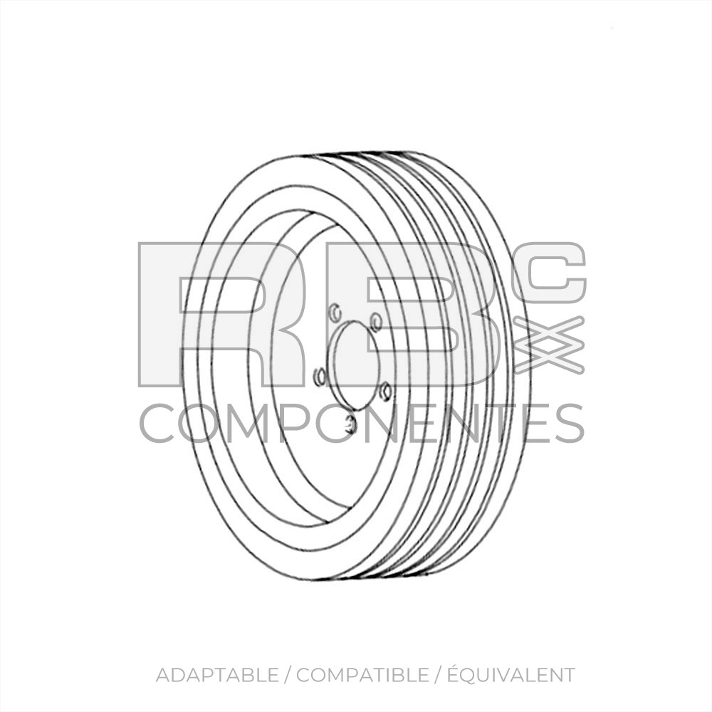 ROUE NON MARKING ADAPTABLE 1001127628