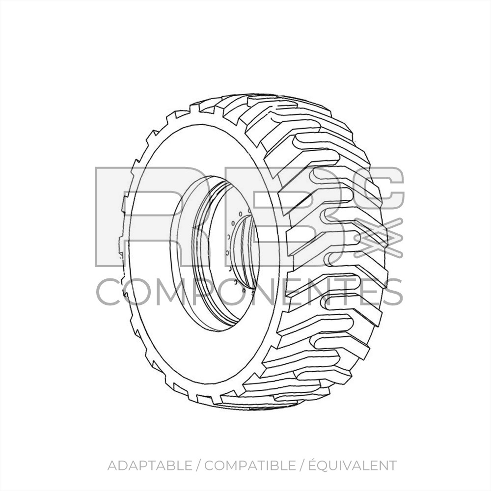 ROUE DROITE COMPLETE ADAPTABLE JL 1350SJP 0272055
