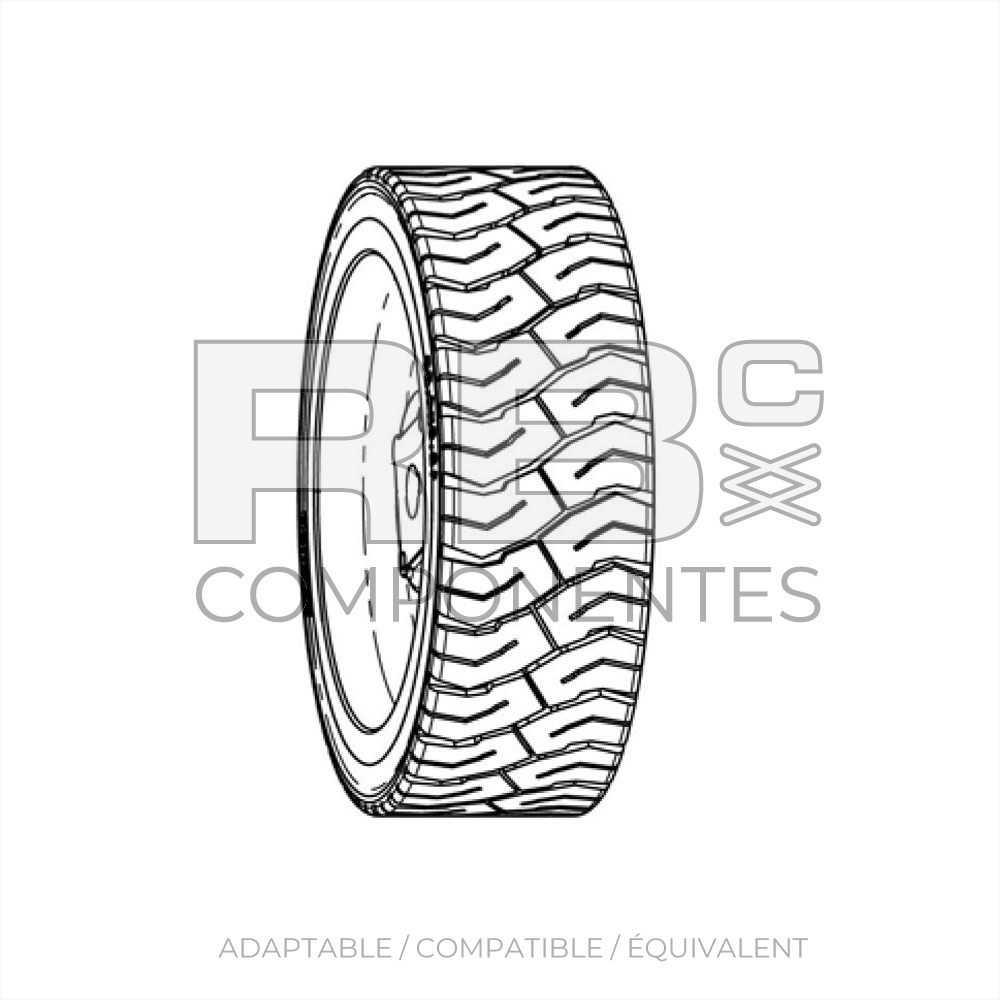 ROUE  ADAPTABLE REF  14X17.5 ECOFIL