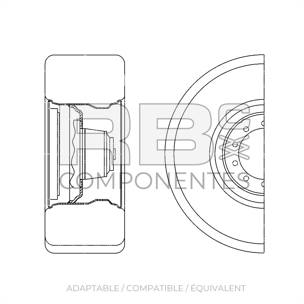 ROUE AD/CO/EQ HL STAR/OPT 6/8 DE 2015 A 2017