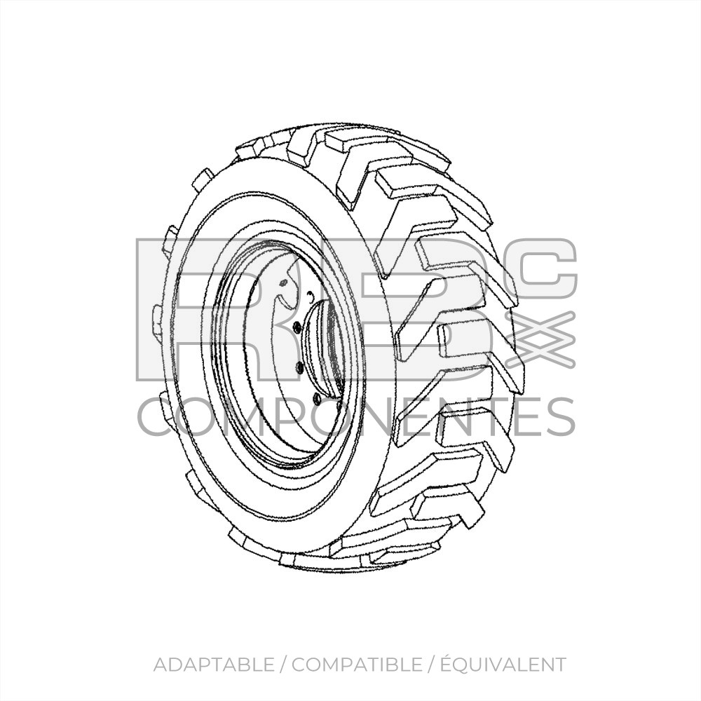 ROUE  ADAPTABLE REF GE 45093GT