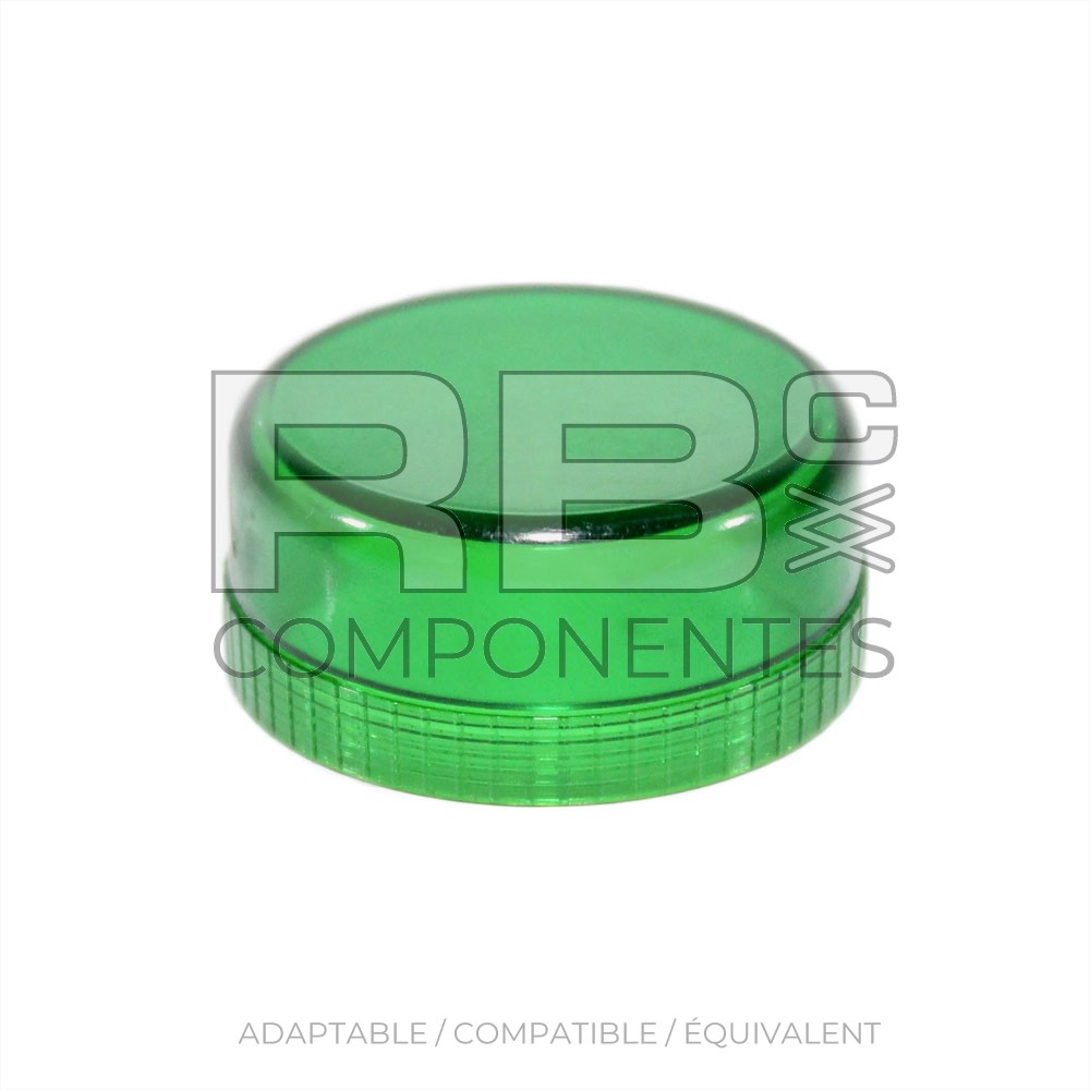 CABOCHON VOYANT VERT