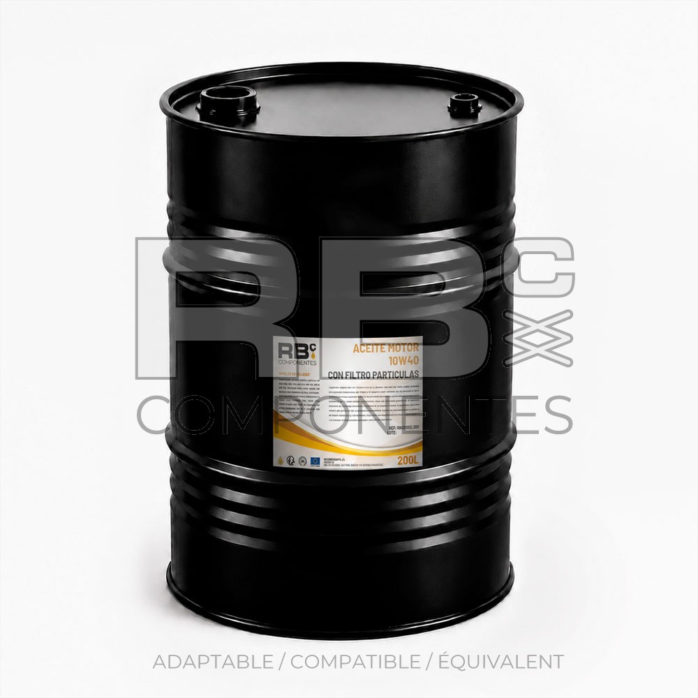 ACEITE MOTOR 10W40 - CON FILTRO PARTICULAS 200L