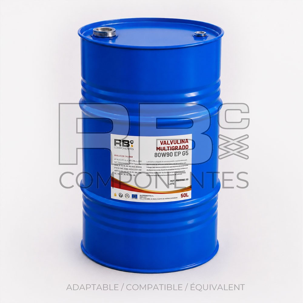 VALVULINA MULTIGRADO 80W90 EP G5 50L
