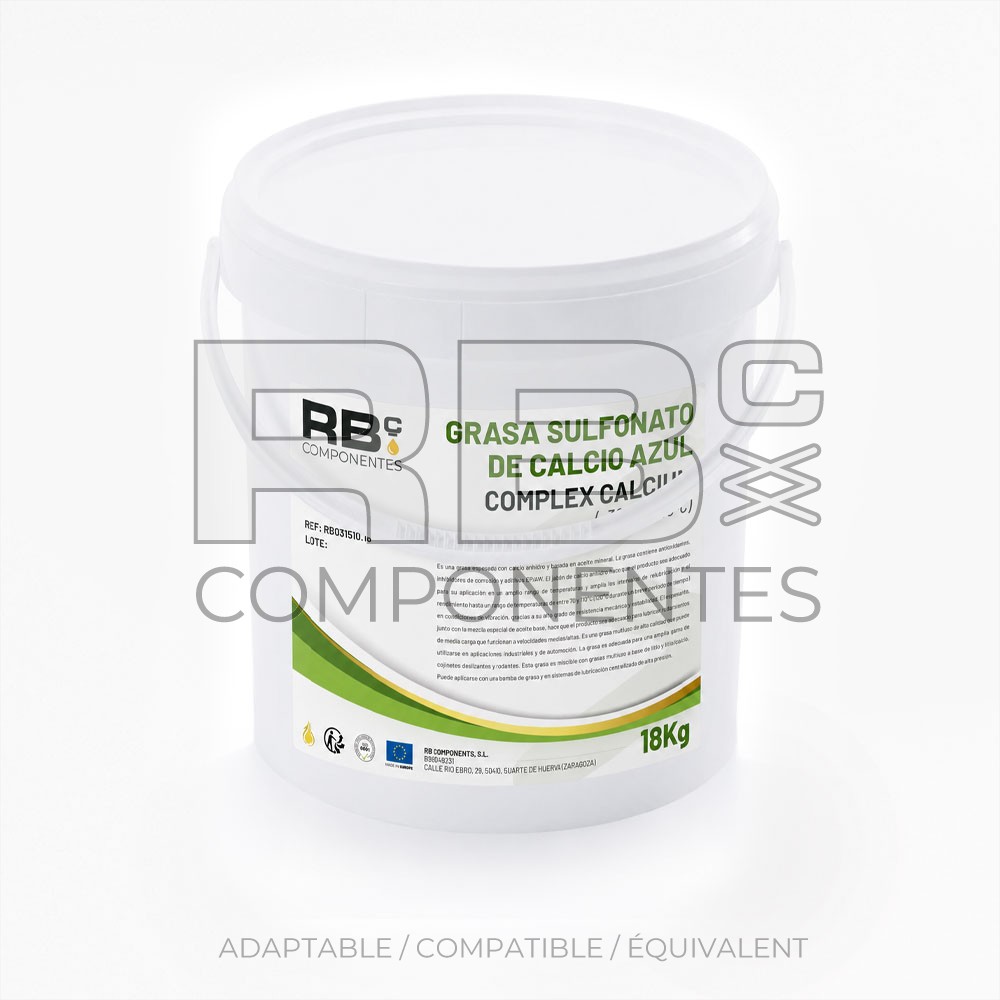 GRASA SULFONATO DE CALCIO AZUL COMPLEX CALCIUM 18L