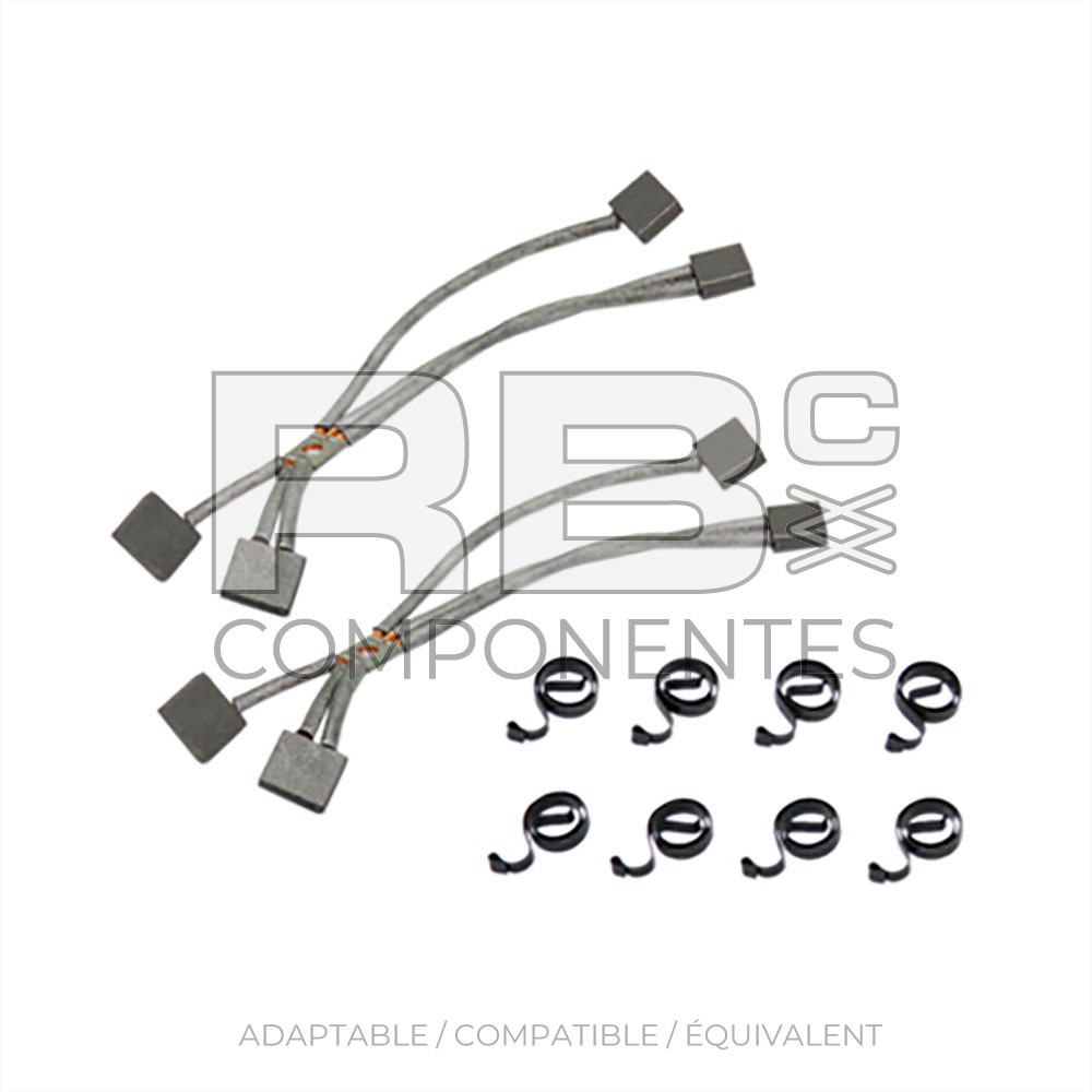JUEGO DE ESCOBILLAS PARA MOTOR HALDEX RB051024