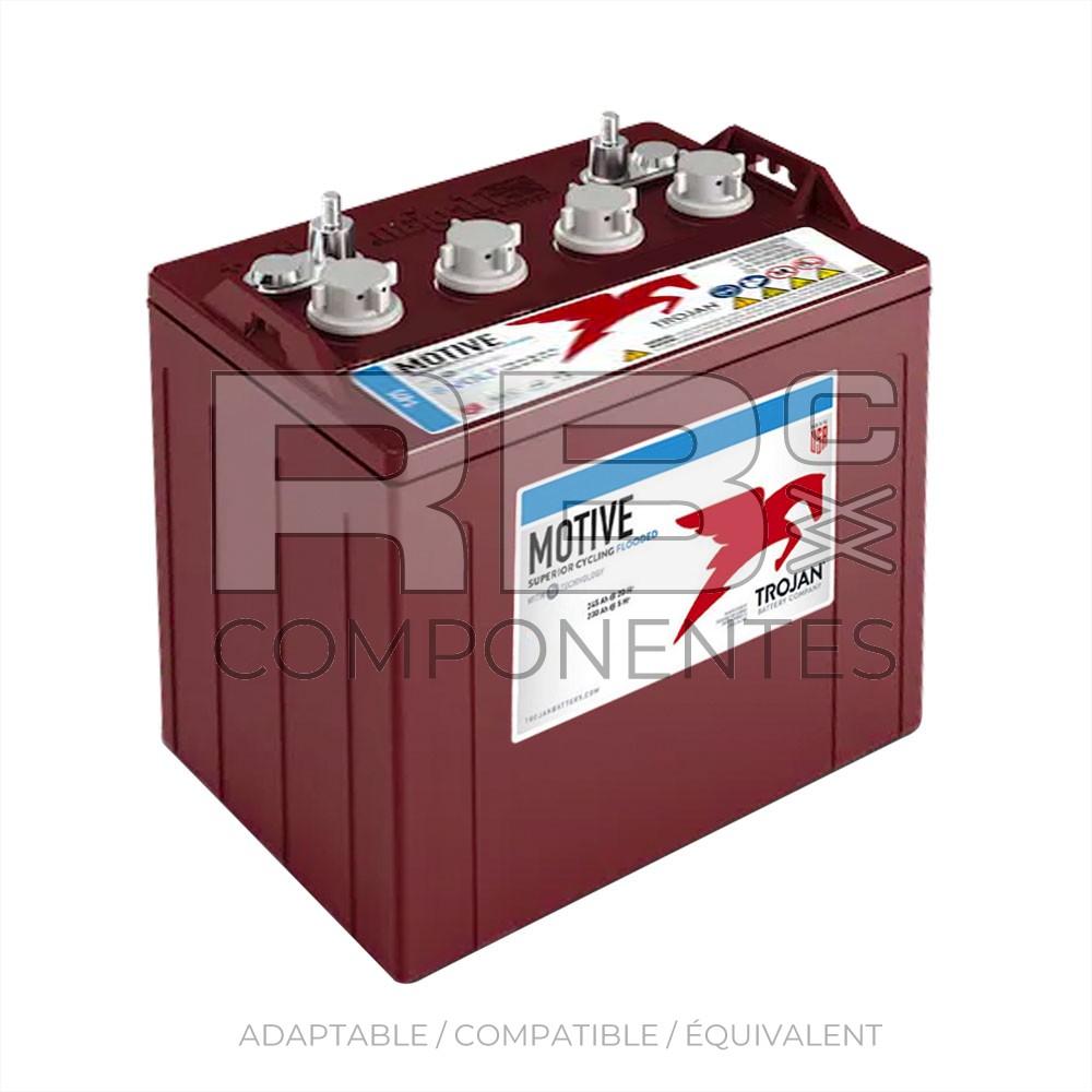 BATTERIE DE TRACTION REMPLI 8 V