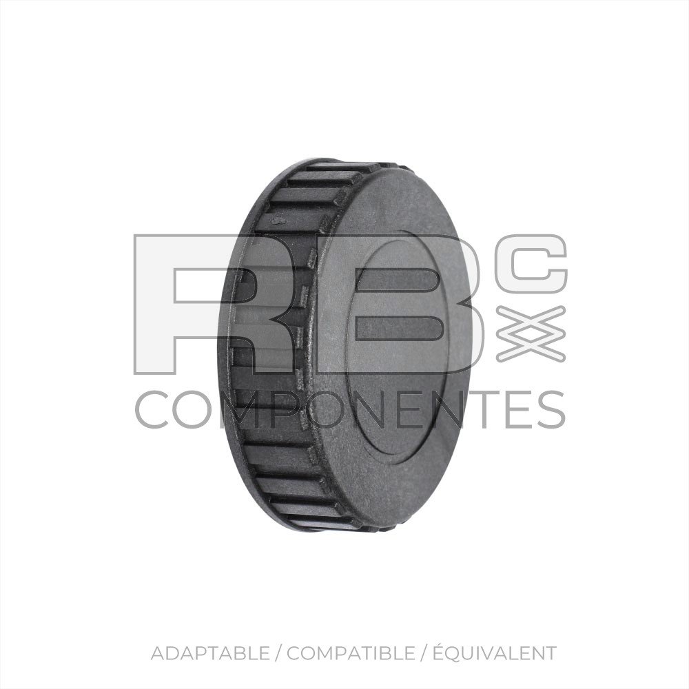 BOUCHON FEMELLE EN PLASTIQUE, DIAMÈTRE INT. 81MM