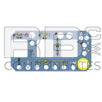 ADH COMMANDES SUPER. ARTIC. DIESEL 260 PX-BLEU