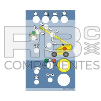 ADH. COMMANDES INFÉRIEURS POUR 16TPX/14TX
