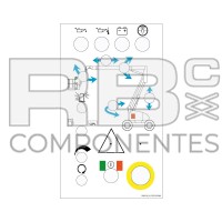 ADH. COMMANDES INFÉRIEURES 20/26PX