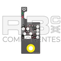 AUTOCOLLANT POSTE HAUT POUR HL STAR8S/STAR20