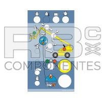 AUTOCOLLANT COMPATIBLE HL307P217590