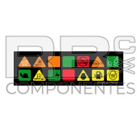 ADH. VISOR DE ICONOS SUP. - 800AJ ( OBSOLETA, AHOR