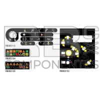 KIT AUTOCOLLANTS POUR JL 660S/SJ (ANCIEN)