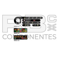 KIT PARTIELLE D'AUTOCOLLANTS JL  800A/AJ.