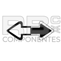 AUTOCOLLANTS  D'INFORMATION DE DIRECTION DU BRAS